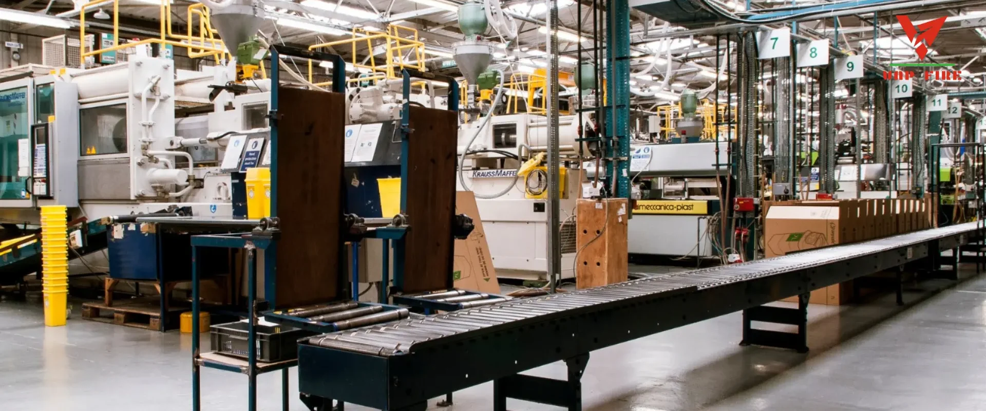 Modern safety for factories.